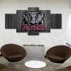 Alabama Crimson Tide Roll Tide Football - Sport 5 Panel Canvas Art Wall Decor
