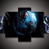 Alien 8 - Movie 5 Panel Canvas Art Wall Decor