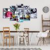 Ambulance Interior - Abstract 5 Panel Canvas Art Wall Decor