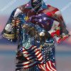 America Flag And Eagle All Over Printing Hawaiian Shirt