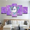 Anaheim Mighty Ducks - Sport 5 Panel Canvas Art Wall Decor