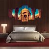 Ancient Egyptian Building - Nature 5 Panel Canvas Art Wall Decor