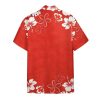 Angry Red Bird Short Sleeve Hawaiian Shirt