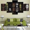 Animal Pictures Game Of Thrones Film - Animal 5 Panel Canvas Art Wall Decor