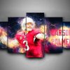 Arizona Cardinals - Carson Palmer - Sport 5 Panel Canvas Art Wall Decor