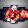 Arizona Cardinals - David Johnson - Sport 5 Panel Canvas Art Wall Decor