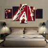Arizona Diamondbacks Baseball - Sport 5 Panel Canvas Art Wall Decor