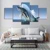 Art Decoration - Animal 5 Panel Canvas Art Wall Decor