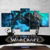Arthas Menethil - Gaming 5 Panel Canvas Art Wall Decor