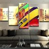 Aryton Senna - Sport 5 Panel Canvas Art Wall Decor