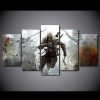 Assassin’S Creed In War - Gaming 5 Panel Canvas Art Wall Decor