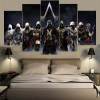 Assassins Creed Full Star - Gaming 5 Panel Canvas Art Wall Decor
