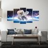 Astronaut Space Walker - Space 5 Panel Canvas Art Wall Decor