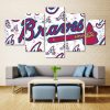 Atlanta Braves Baseball Club - Sport 5 Panel Canvas Art Wall Decor