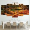 Autumn Golf Course - Nature 5 Panel Canvas Art Wall Decor