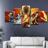 Avatar: The Last Airbender - Cartoon 5 Panel Canvas Art Wall Decor