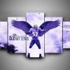 Baltimore Ravens - Ray Lewis #2 - Sport 5 Panel Canvas Art Wall Decor