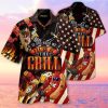 Barbecue If You Need Me I Will Be At The Grill All Over Printed Hawaiian Shirt