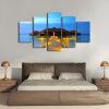 Beautiful Resort Scenery - Nature 5 Panel Canvas Art Wall Decor