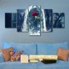 Beauty and the beast 03 - Movie 5 Panel Canvas Art Wall Decor