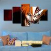 Bleach - Cartoon 5 Panel Canvas Art Wall Decor