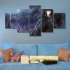 Bloodborne - Gaming 5 Panel Canvas Art Wall Decor