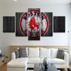 Boston Red Sox 4 - Sport 5 Panel Canvas Art Wall Decor