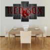 Boston Red Sox 6 - Sport 5 Panel Canvas Art Wall Decor