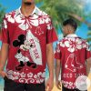 Boston Red Sox Mickey Mouse Hawaiian Shirt