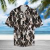 Boston Terrier Hawaiian Shirt Summer Button Up