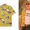 Brad Pitt Hollywood Actor Celebrity Summer Vacation Hawaiian Shirt