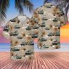 Bristish Army Ajax Armoured Fighting Hawaiian Shirt