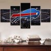 Buffalo Bills - Sport 5 Panel Canvas Art Wall Decor