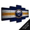 Buffalo Sabres - Sport 5 Panel Canvas Art Wall Decor