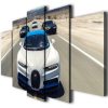 Bugatti Chiron Luxury Cars Racing - Automative 5 Panel Canvas Art Wall Decor