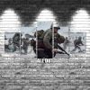 Call Of Duty Wwii - Gaming 5 Panel Canvas Art Wall Decor