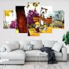 Calvin And Hobbes 3 - Cartoon 5 Panel Canvas Art Wall Decor