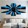 Carolina Panthers - Sport 5 Panel Canvas Art Wall Decor