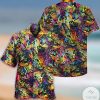 Cat Smile Colorful Hawaiian Shirt