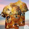 Cats Happy In The Fall Hawaiian Shirt