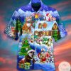 Cats Love Christmas And Santa Hawaiian Shirt