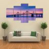 Chesapeake Bay Bridge - Nature 5 Panel Canvas Art Wall Decor