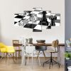 Chess Board 1 - Gaming 5 Panel Canvas Art Wall Decor