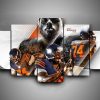 Chicago Bears - Jermon Bushrod - Sport 5 Panel Canvas Art Wall Decor