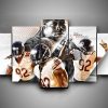Chicago Bears - Pernell Mcphee - Sport 5 Panel Canvas Art Wall Decor