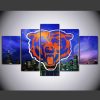 Chicago Bears City - Sport 5 Panel Canvas Art Wall Decor