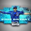 Chicago Cub 4 - Sport 5 Panel Canvas Art Wall Decor