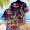 Christmas No Reindeer Any More Santa Loves Airplane Edition Hawaiian Shirt