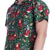 Christmas Party Holiday Santa Claus Hawaiian Shirt
