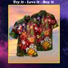 Christmas Santa Claus Play Basketball Full Printing Hawaiian Shirt